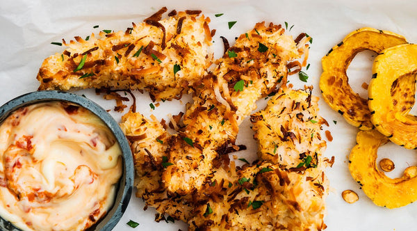Coconut Chicken Nugs + Pineapple Rice