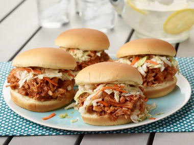 BBQ Jackfruit Pulled "Pork" Sliders