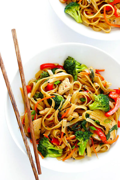 Chicken Teriyaki Noodle Stirfry