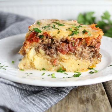 Autumn Spiced Lamb + Parmesan Polenta