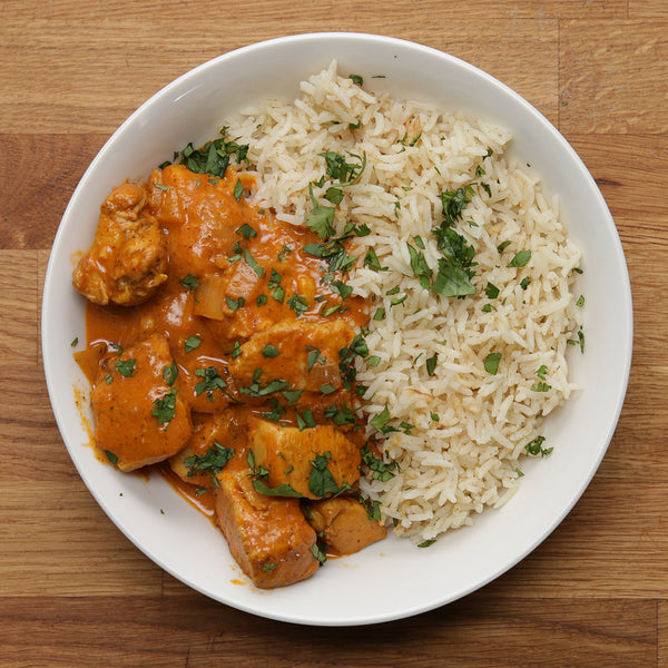 Butter Chicken over Basmati