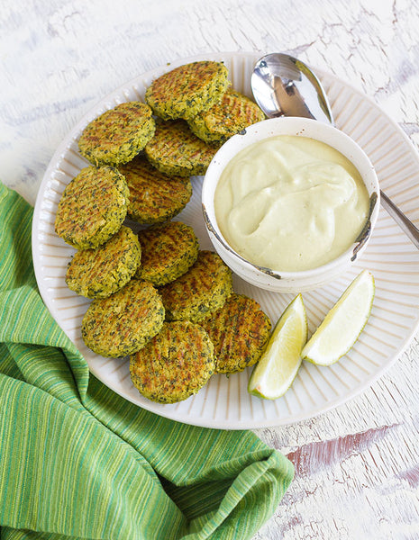 Falafel + Lemon Dill Potatoes (with Greek Yogurt Tahini Dipping Sauce)