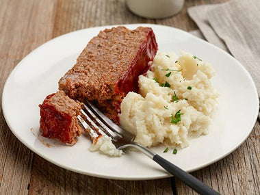 Momma’s Famous Meatloaf + Mash