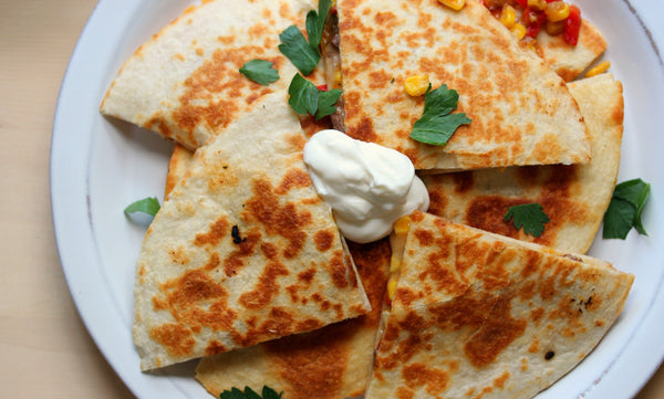 Steak + Sweet Potato Quesadillas