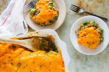 Turkey Sweet Potato Shepherd's Pie